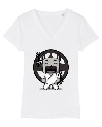 Karate Dog White