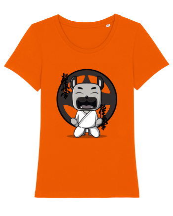 Karate Dog Bright Orange