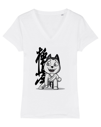 Karate Dog White