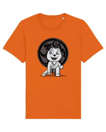 Karate Dog Bright Orange