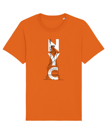 NYC(New York City) Bright Orange