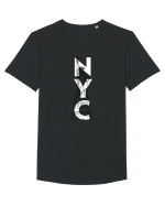 NYC(New York City) Tricou mânecă scurtă guler larg Bărbat Skater
