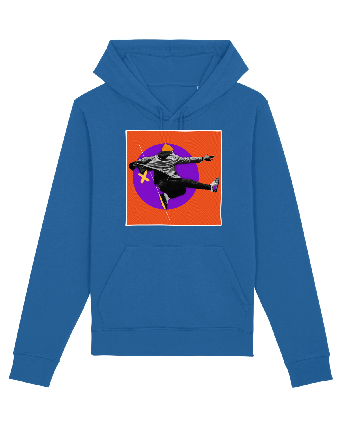 Hanorac Unisex Drummer Royal Blue