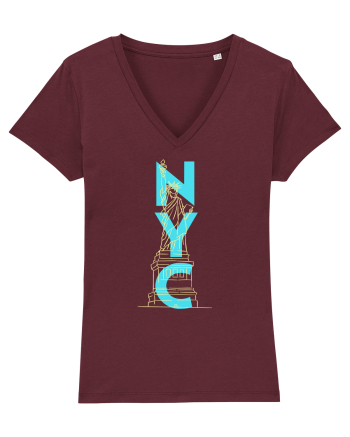 NYC(New York City) Burgundy