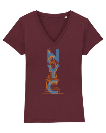 NYC(New York City) Burgundy