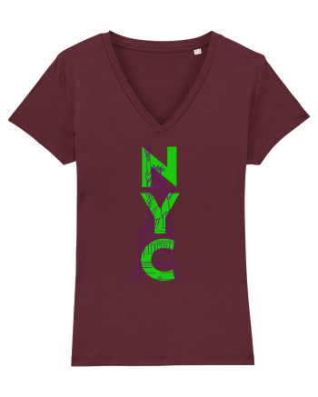 NYC(New York City) Burgundy