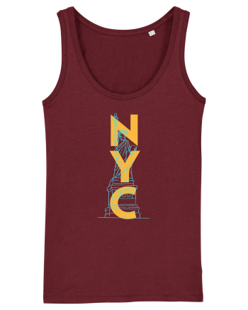 NYC(New York City) Burgundy