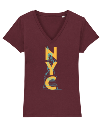 NYC(New York City) Burgundy