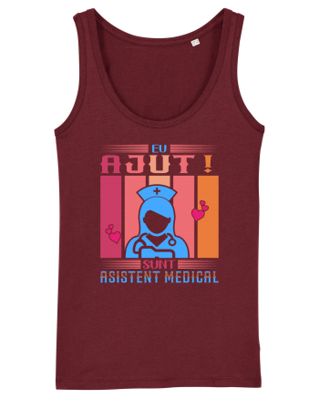 Asistent medical Burgundy