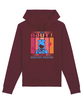 Asistent medical Burgundy