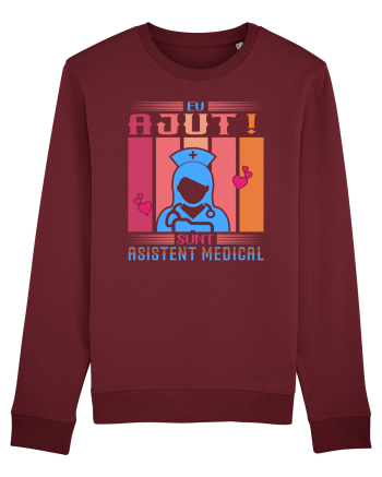 Asistent medical Burgundy