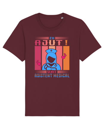 Asistent medical Burgundy