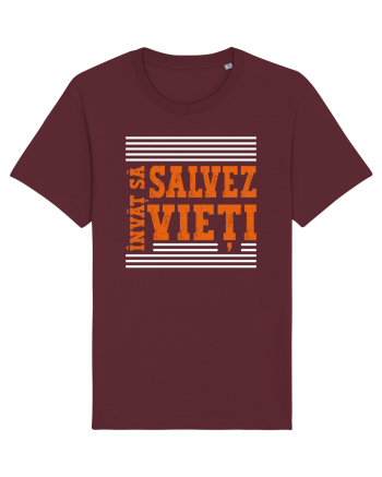 Învăț să salvez vieți Burgundy