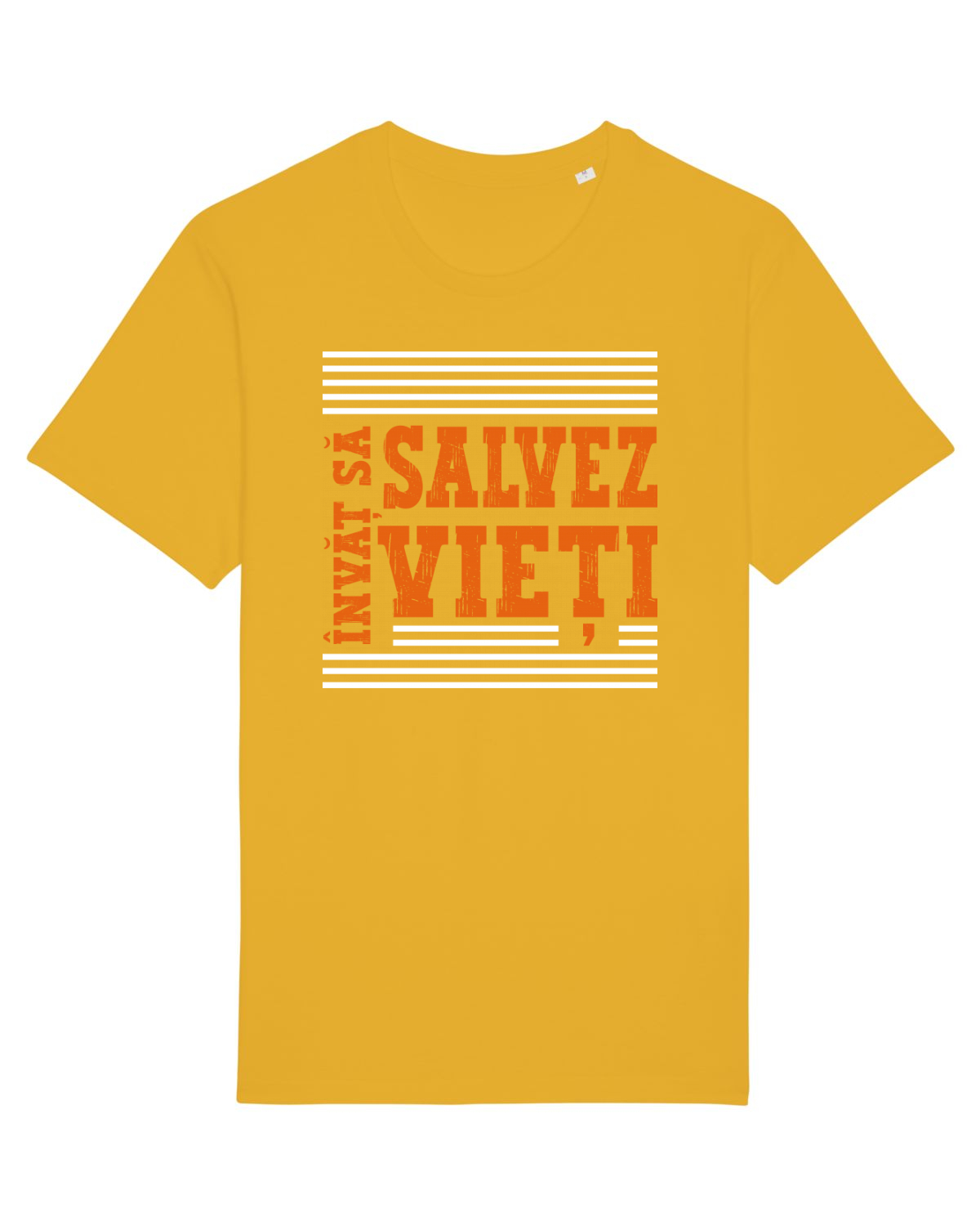 Tricou mânecă scurtă Unisex Rocker Spectra Yellow