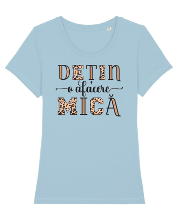 Dețin o afacere mică Sky Blue