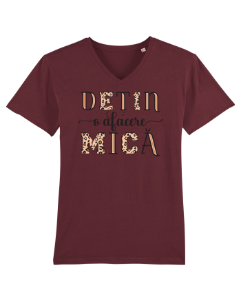 Dețin o afacere mică Burgundy