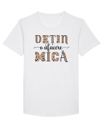 Dețin o afacere mică Tricou mânecă scurtă guler larg Bărbat Skater