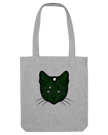 Space Cat Heather Grey