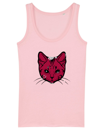 Space Cat Cotton Pink