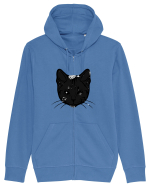 Space Cat Hanorac cu fermoar Unisex Connector