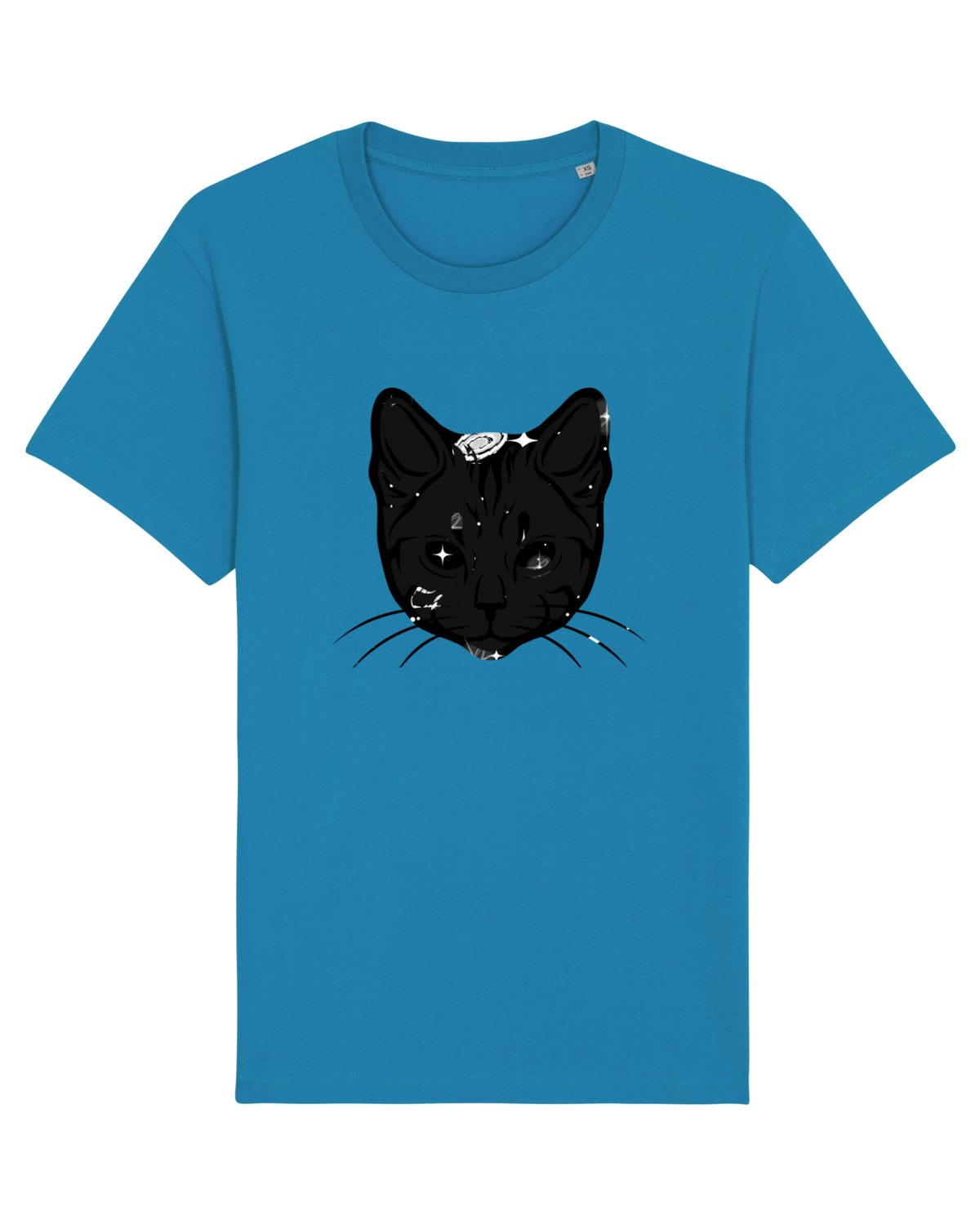 Tricou mânecă scurtă Unisex Rocker Azur