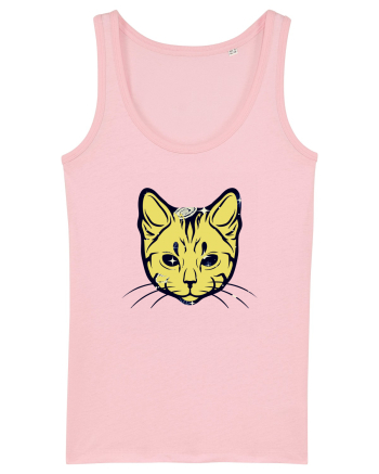 Space Cat Cotton Pink