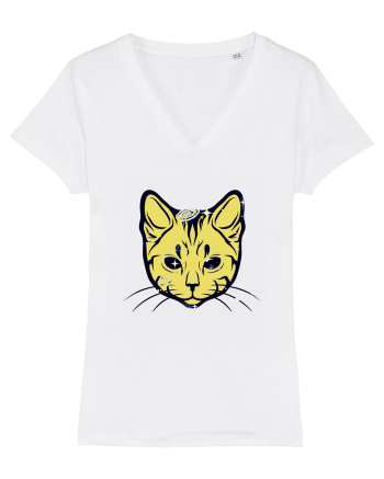 Space Cat White
