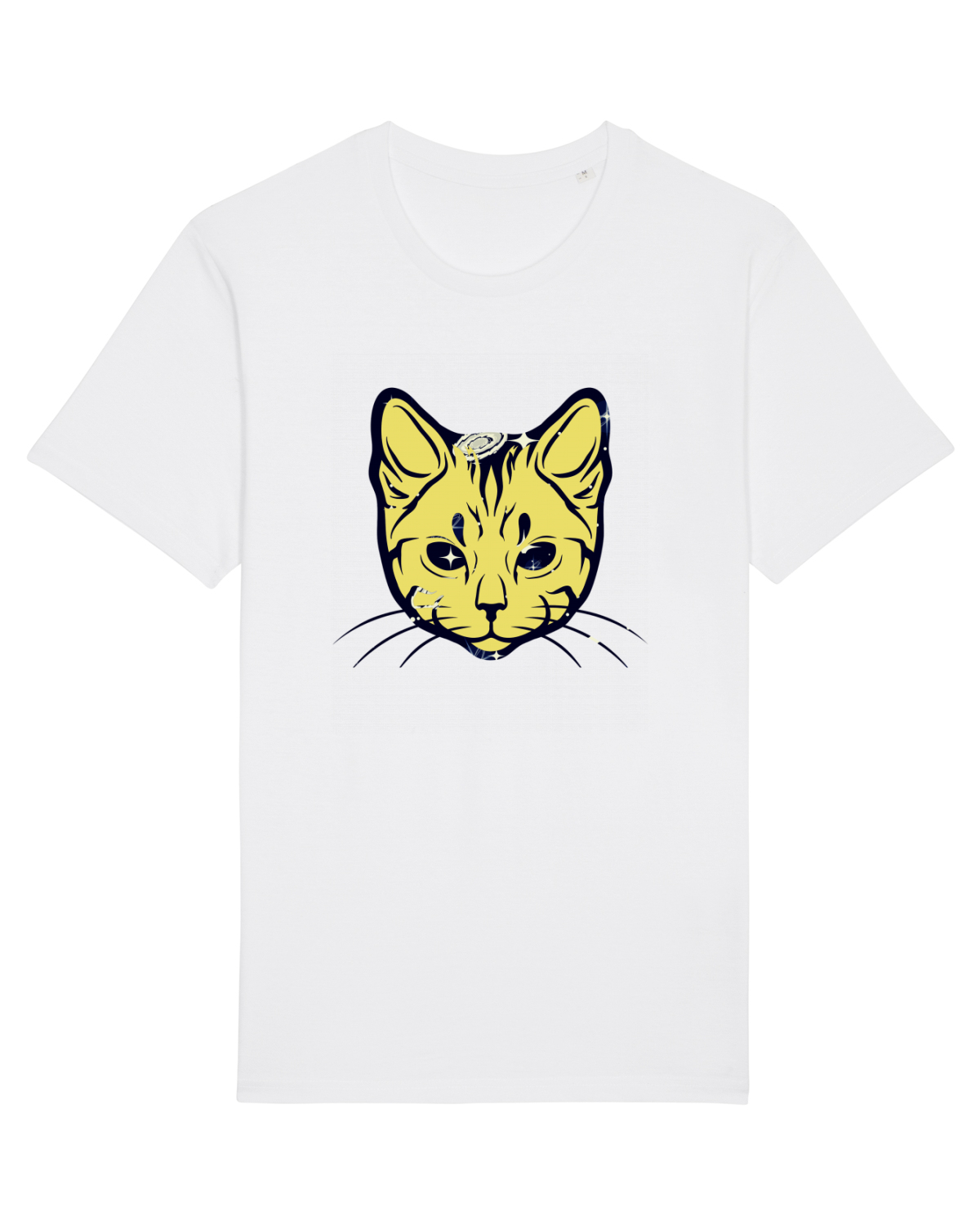 Tricou mânecă scurtă Unisex Rocker White