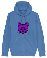 Space Cat Hanorac cu fermoar Unisex Connector
