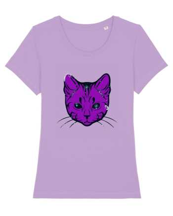 Space Cat Lavender Dawn