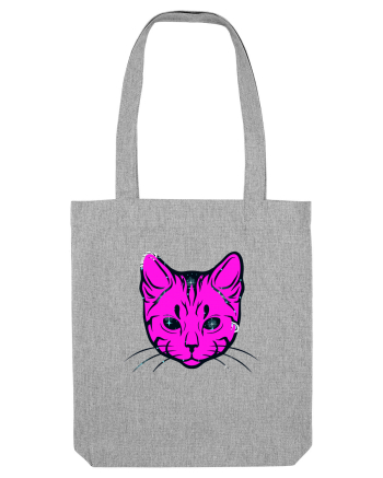 Space Cat Heather Grey