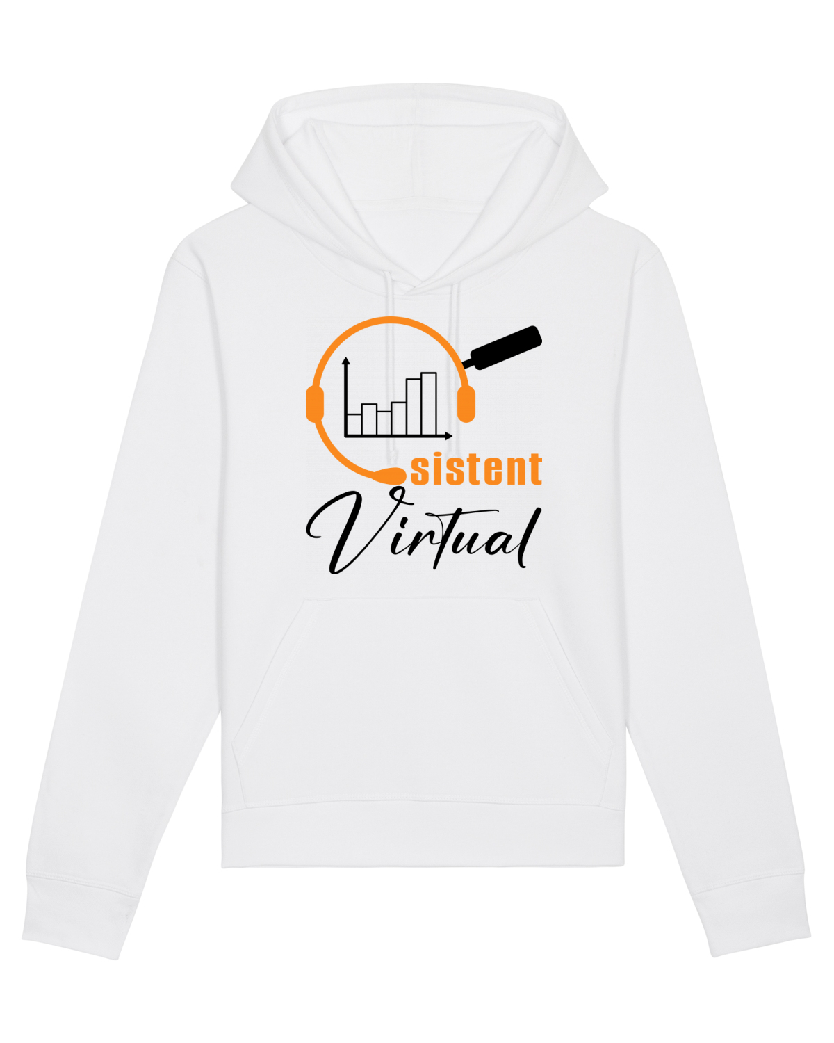 Hanorac Unisex Drummer White