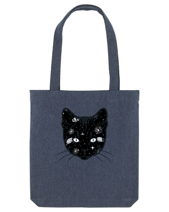 Galactic Cat Midnight Blue