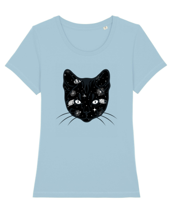 Galactic Cat Sky Blue