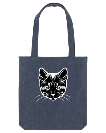 Galactic Cat Midnight Blue
