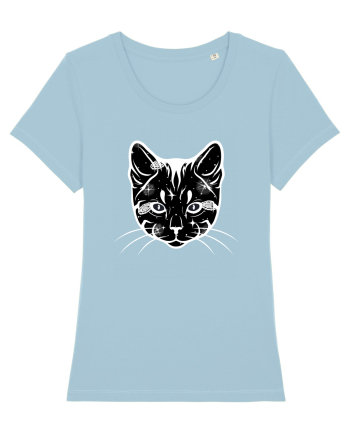 Galactic Cat Sky Blue