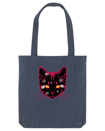 Galactic Cat Midnight Blue