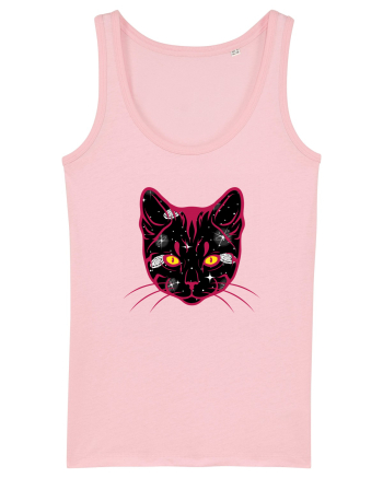Galactic Cat Cotton Pink