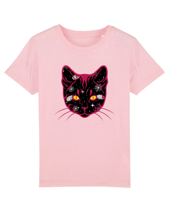 Galactic Cat Cotton Pink