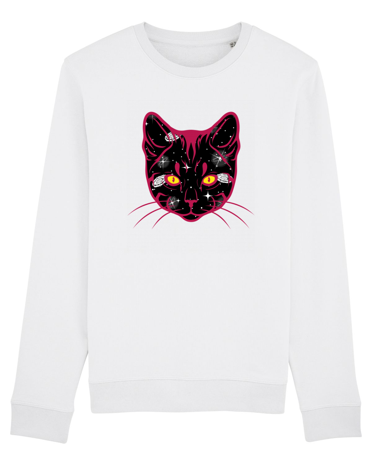 Bluză mânecă lungă Unisex Rise White