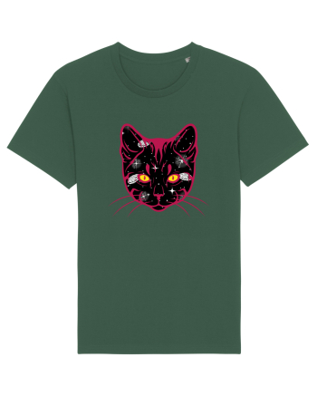 Galactic Cat Bottle Green