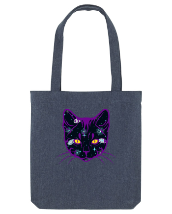 Galactic Cat Midnight Blue
