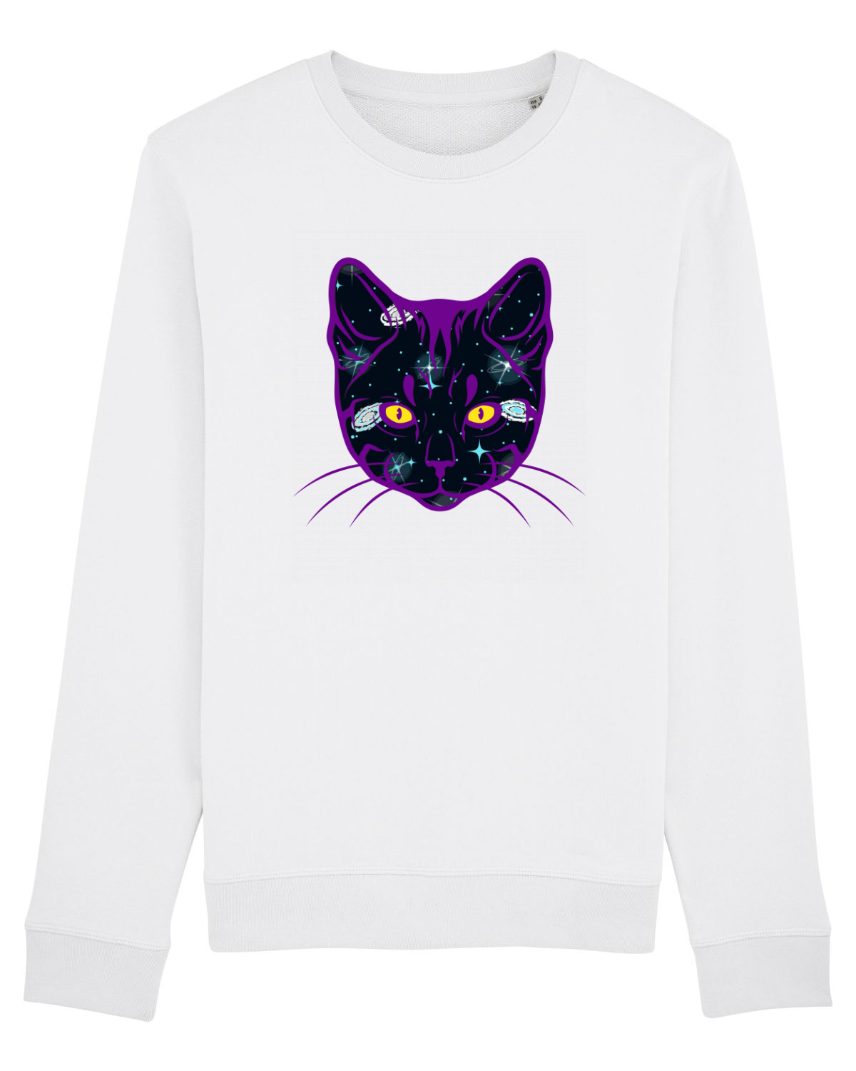 Bluză mânecă lungă Unisex Rise White