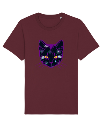 Galactic Cat Burgundy