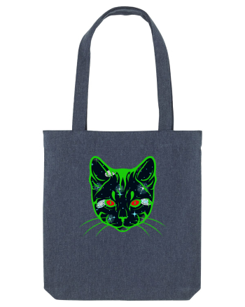 Galactic Cat Midnight Blue