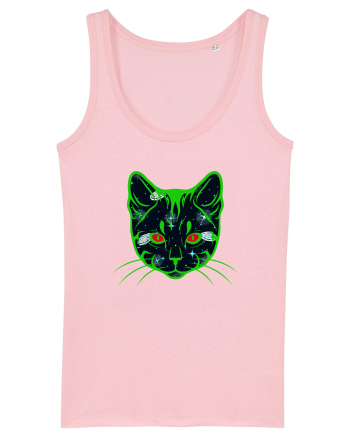 Galactic Cat Cotton Pink
