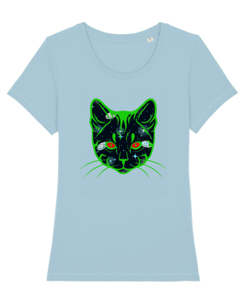 Galactic Cat Sky Blue