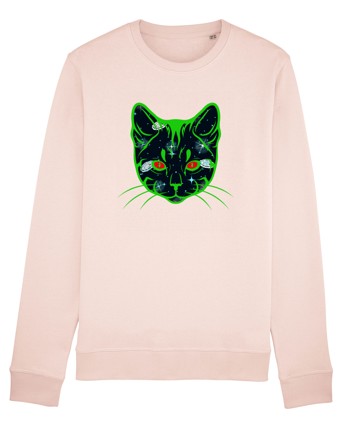 Bluză mânecă lungă Unisex Rise Candy Pink