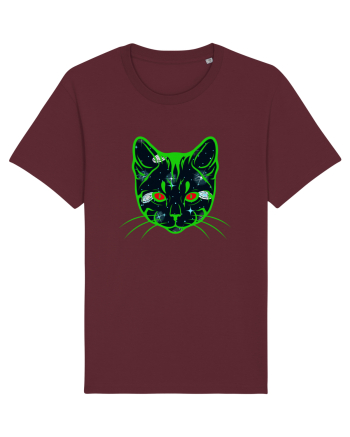 Galactic Cat Burgundy