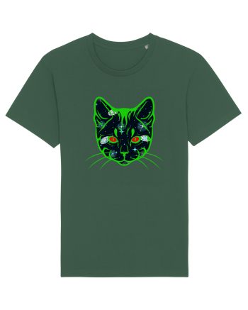 Galactic Cat Bottle Green